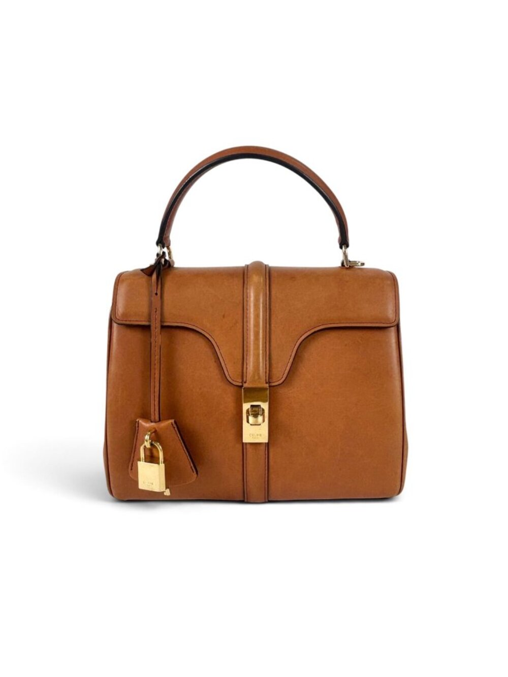 Celine Small 16 Bag Seize Handbag Brown